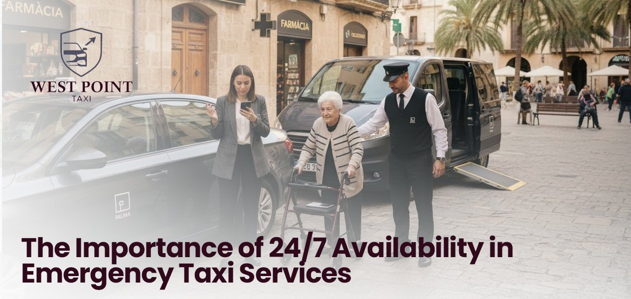 The Importance of 24/7 Availability in Emergency Taxi Services