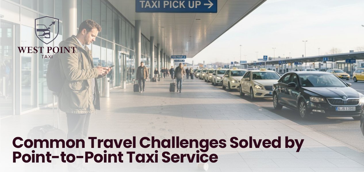 Common Travel Challenges Solved by Point-to-Point Taxi Service